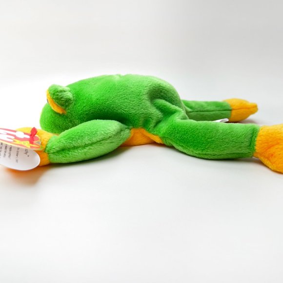 1997 Retired SMOOCHY Frog Ty Beanie Baby - Picture 6 of 15